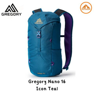 Gregory Nano 16 #Icon Teal กระเป๋าเป้ชายและหญิง Daypack ขนาด 16 ลิตร