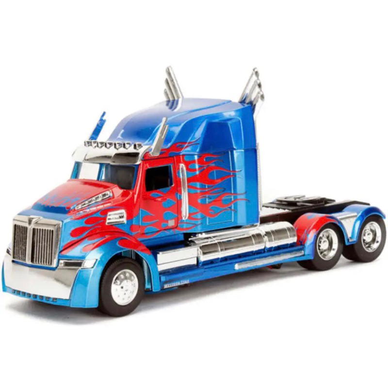 TRANSFORMERS Optimus Prime Western Star 5700 XE Phantom 1:24 Scale Diecast Model
