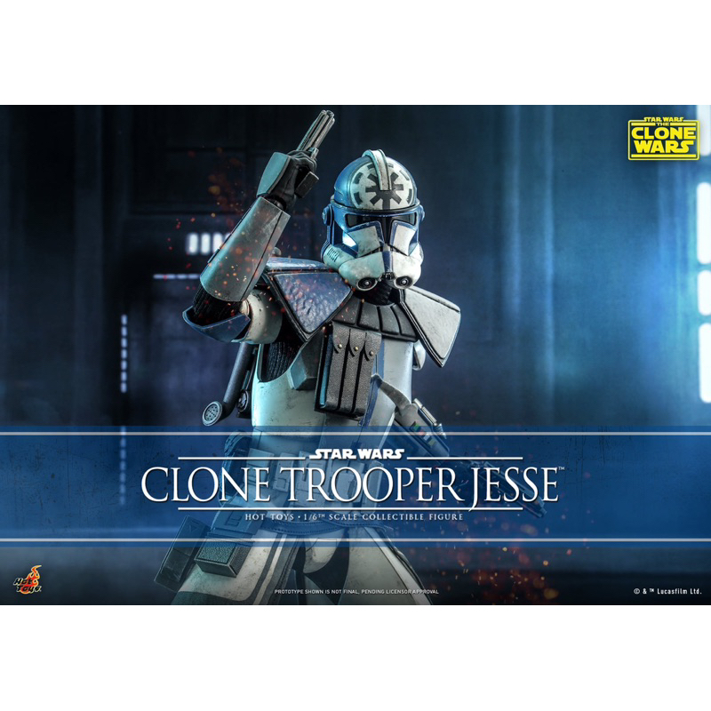 HOT TOYS TMS 64 STAR WARS : THE CLONE WARS – CLONE TROOPER JESSE
