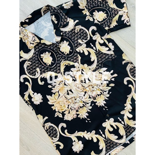 เสื้อฮาวาย ผ้าไหมอิตาลี H264
