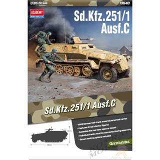 ACADMY 13540 GERMAN SD.KFZ. 251/1 AUSF. C [1/35]