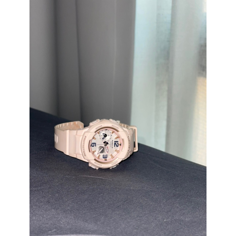 ส่งต่อ นาฬิกา G shock ผู้หญิง (baby-G) สีชมพูนม น่ารัก 6900>2900