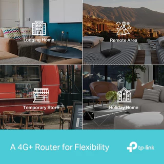 TP-Link Archer MR600 เราเตอร์ใส่ซิม 4G+ Cat6 AC1200 Wireless Dual Band Gigabit Router- Lifetime