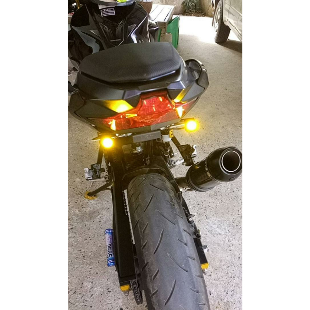 ✨SALE✨ส่งจากไทย💡มี7สี 2ชิ้น ใหญ่ 23mm. ไฟตาแมว ไฟเลี้ยวมอเตอร์ไซค์ ไฟเลี้ยวตาแมว Led Eagle Eyes - รูปที่ 7