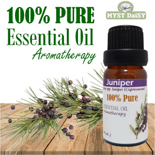 100% Pure Essential Oil น้ำมันหอมระเหยจูนิเปอร์(Juniper Es.Oil) บริสุทธิ์ 100% ไม่ผสม (ไม่ใช่น้ำหอมหรือกลิ่นสังเคราะห์)