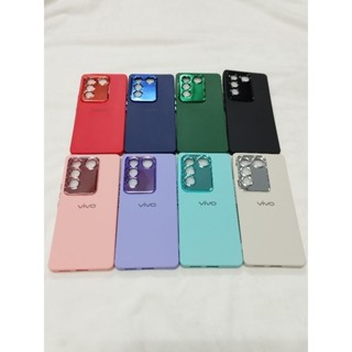 เคส Vivo V27 5G , V25Pro 5G , V25 5G , V23 5G , V23E 5G คลุมเลนส์กล้องโครเมี่ยมสี (ถ่ายจากงานจริง)