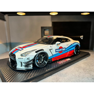 Ignition Model [IG2958] 1:18 LB-WORKS Nissan GT-R R35 type 2 White/Blue/Red