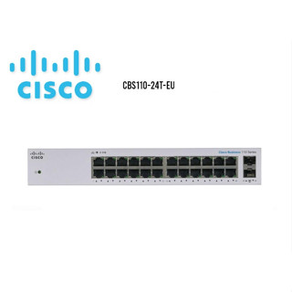 Gigabit Switching Hub CISCO (CBS110-24T-EU) 24 Port + 2 Port SFP (รับประกัน5ปี)