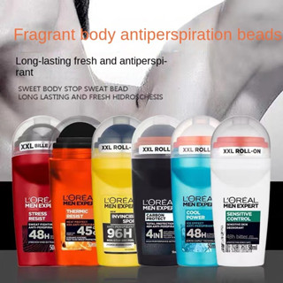 LOreal Mens Body Fragrance, Anti Sweating, and Beading Lotion 50ml Long lasting Fresh Sports Ball