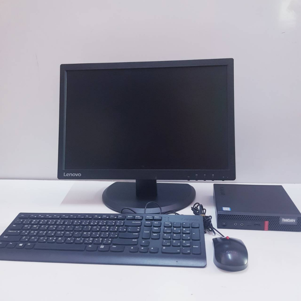 คอมพิวเตอร์ ขนาดเล็ก Lenovo ThinkCentre M920q tiny / i3 gen8 / i3 gen9 ประหยัดพื้นที่ ตัวเครื่องพร้อ
