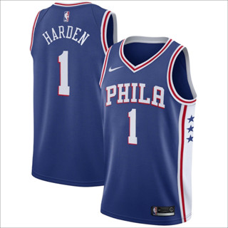 เสื้อบาสเกตบอลNBA ,James Harden ทีม Philadelphia 76ers &amp;Swingman Jerseys (กล้ารับประกันคุณภาพสินค้า)