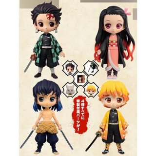 งานแท้ มือ 1 Demon Slayer Kimetsu no Yaiba Vol.23 Limited Edition with Qposket petit 4 figure Q posket