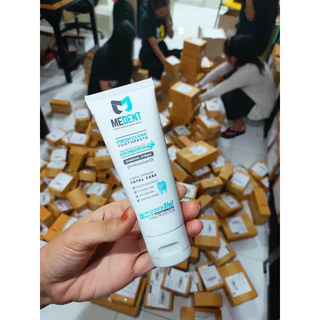 [ขนาดใหญ่ 80g] MEDENT (มีเด้นท์) 2in1 ยาสีฟันป้องกันเหงือกร่น ลดเสียวฟัน ระงับกลิ่นปาก