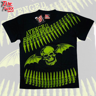 เสื้อวง A7X  OVP MSD-10  สกรีนดิสชาร์ด เสื้อวงดนตรี เสื้อวงร็อค เสื้อนักร้อง เสื้อลายเต็มตัว ไม่ร้อน รีบทับได้