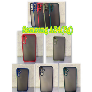 Samsung A34(5g)✨ใหม่✨เคสขอบนิ่มหลังแข็งขุ่นคลุมกล้อง For Samsung A34(5g)/A54(5g)/A14(5g)