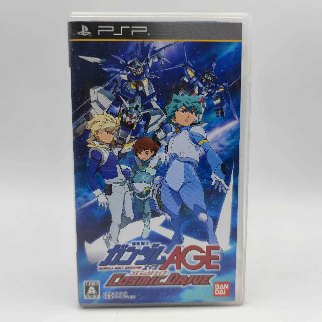 Kidou Senshi Gundam AGE: Cosmic Drive แผ่นแท้ SONY PSP แผ่นสภาพดี มีกล่องใสสวมเพื่อเก็บสะสมให้