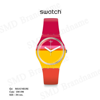 SWATCH นาฬิกาข้อมือ รุ่น ROUGHEURE Code: GW198