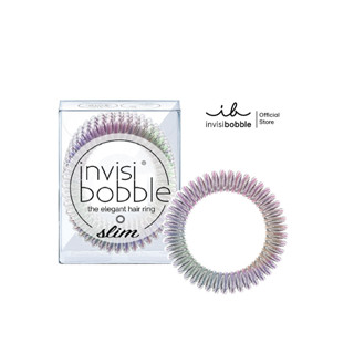 invisibobble ยางรัดผม รุ่น slim สี vanity fairy (1 กล่องบรรจุ 3 เส้น)