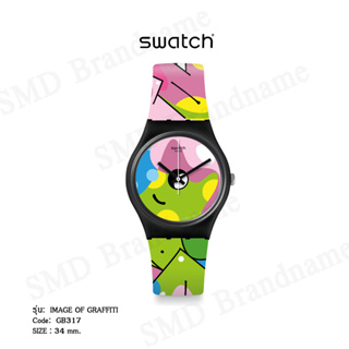 SWATCH นาฬิกาข้อมือ รุ่น IMAGE OF GRAFFITI Code: GB317