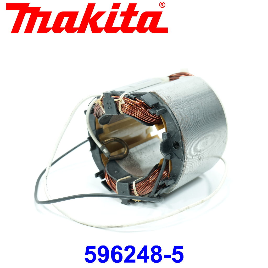 MAKITA 596248-5 ทุ่นไฟฟ้า ฟิลคอยล์ เครื่องตัดเหล็ก Maktec MT240, MT241 Pn.596248-5