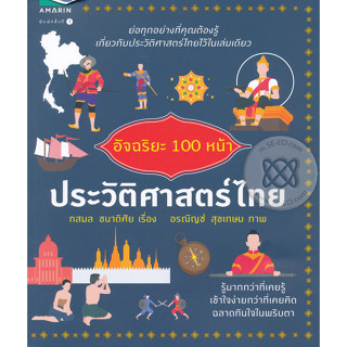 อัจฉริยะ 100 หน้า ประวัติศาสตร์ไทย  จำหน่ายโดย  ผู้ช่วยศาสตราจารย์ สุชาติ สุภาพ