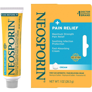 USA แท้ 100%พร้อมส่ง NEOSPORIN® + Pain Relief Neo To Go First Aid Antiseptic/Pain Relieving Spray  สเปรย์ฉีด