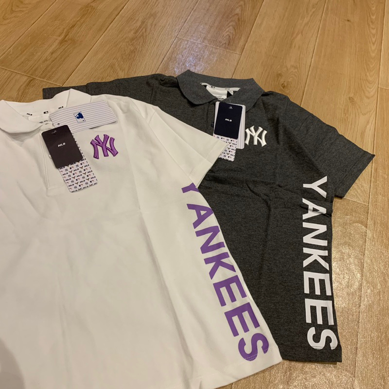 MLB Polo T-Shirt เสื้อยืดคอปกกระดุม