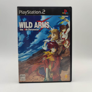 Wild Arms 4 - The 4th Detonator แผ่นแท้ PlayStation 2 PS2 แผ่นสภาพดี มีกล่องใสสวม เพื่อเก็บสะสมให้