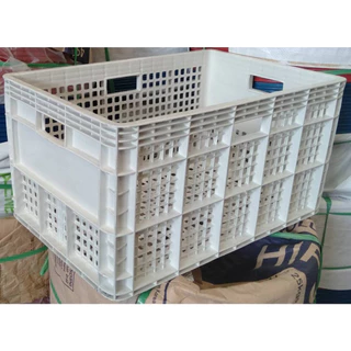 ลัง / ตะกร้า โปร่ง ขนาด 37.0 x 55.5 x 30.5 ขนาดบรรจุ25kg.เกรดอุตสาหกรรม พลาสติกรีไซเคิ่ล 426