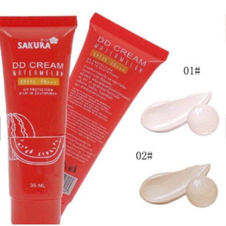 ⚡FLASH SALE⚡♡พร้อมส่ง ครีม รองพื้น สารสกัดจากแตง no.1802 DD CREAM WATERMELON