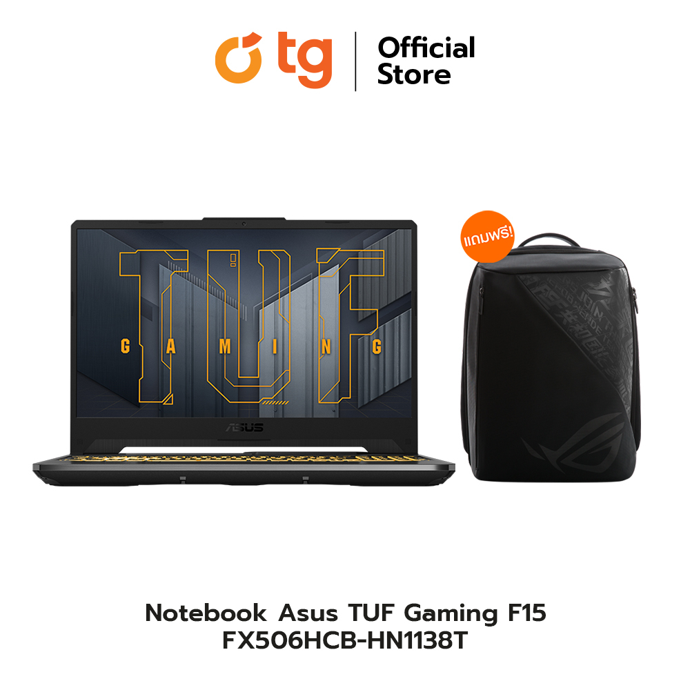 ASUS NOTEBOOK TUF GAMING F15 FX506HCB-HN1138T+BAG : ECLIPSE GRAY