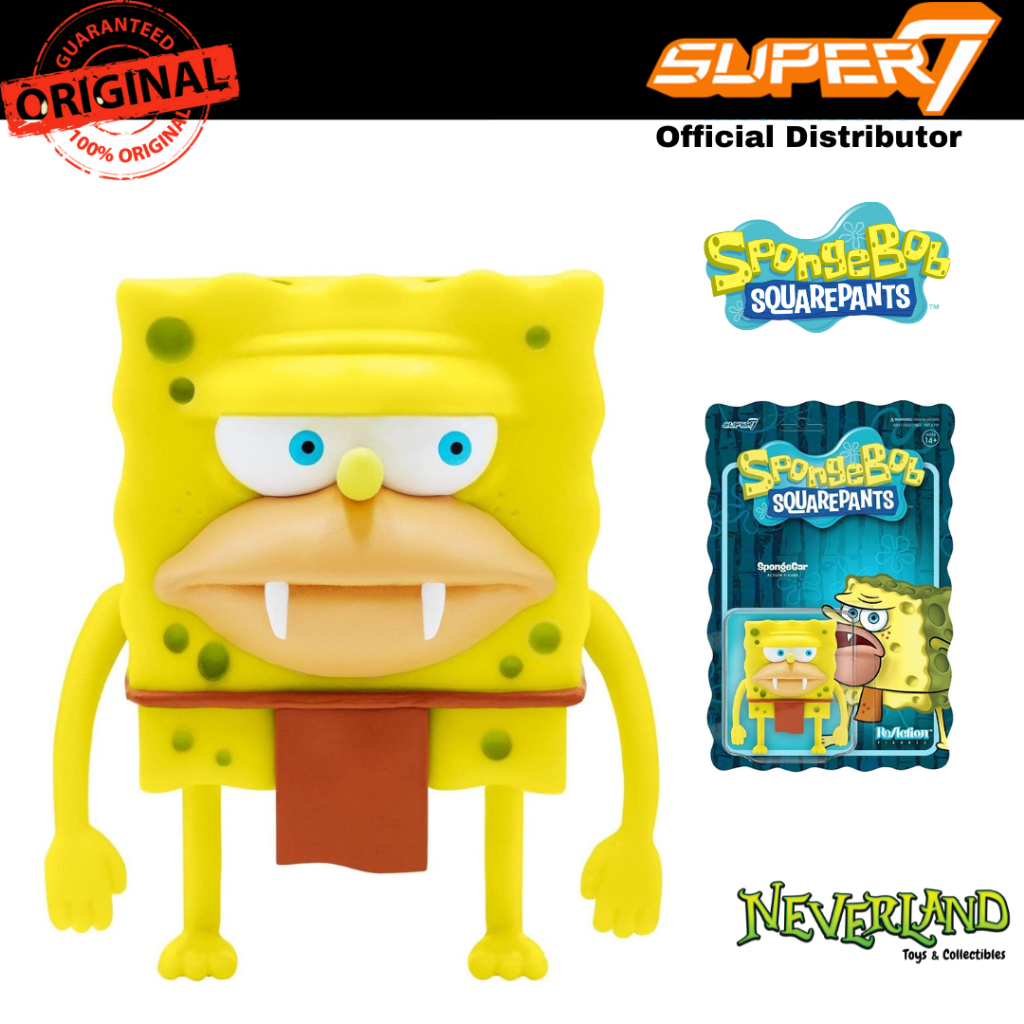 Super 7 Spongebob Squarepants SpongeGar Wave 2 Reaction Figure
