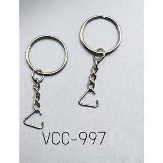(KTS)โซ่พวงกุญแจ สีเงิน Domon VCC-997