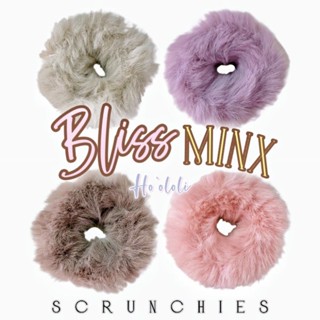 ซื้อ1 แถม 1✨️⚪️SET 2 ชิ้น🟤Hoololi Scrunchies : Bliss Minx🪽Scrunchies