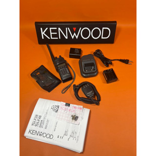 KENWOOD TH-28 วิทยุเก่าญี่ปุ่นนำเข้า มีทะเบียนพร้อมอุปกรณ์ครบ