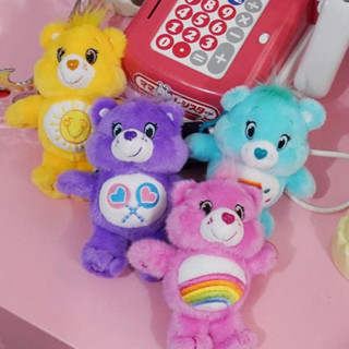 [พร้อมส่ง] พวงกุญแจแคร์แบร์ ขนาด 14cm ของแท้จากเกาหลี100%  Carebears ของขวัญวันเกิด ของขวัญให้แฟน ของขวัญ แคร์แบร์