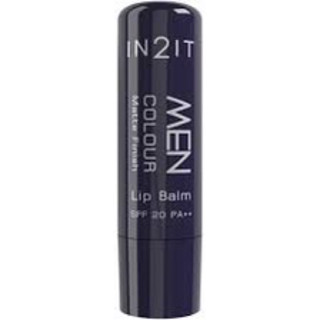 IN2IT - Men Colour Matte Finish Lip Balm Spf20 Pa++ (4.8g.) ลิปบาล์ม