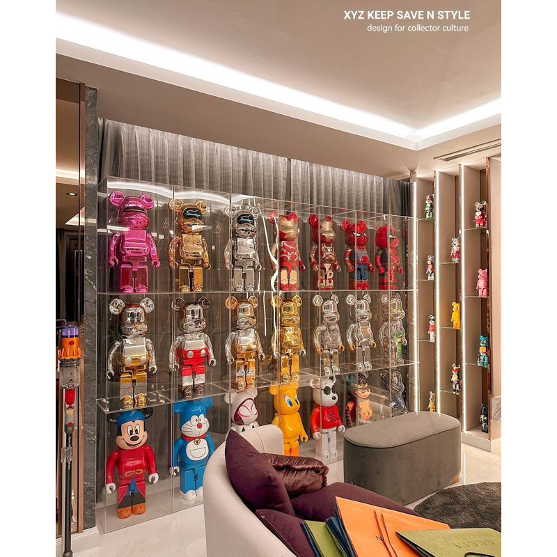 ตู้โชว์ สำหรับ BE@RBRICK ​1000​%