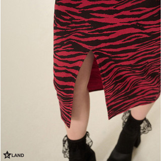 MARDI MERCREDI MIDI SKIRT ZEBRA (MRD31SK0006U38F35)