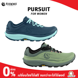 Topo Women Pursuit รองเท้าวิ่งเทรลหน้าเท้ากว้าง