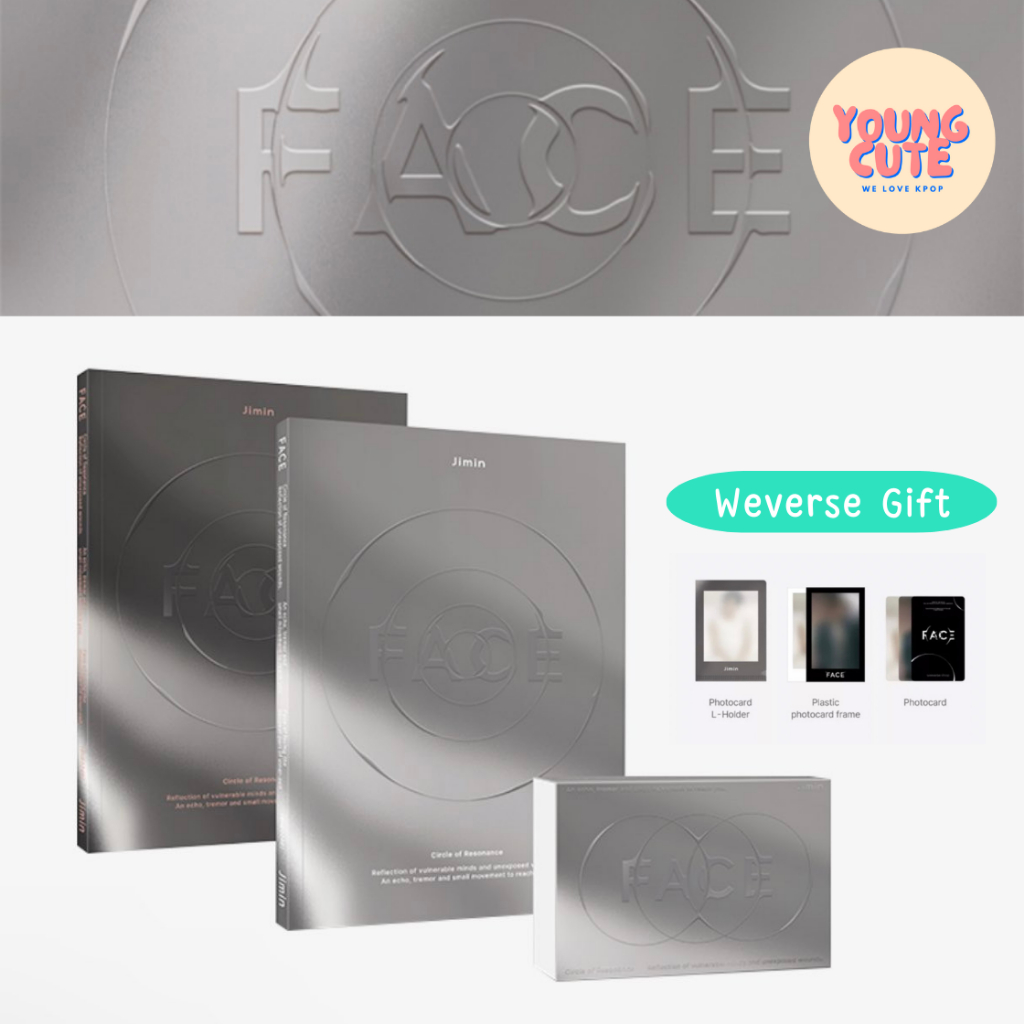 [พร้อมส่ง] อัลบั้ม Jimin's Solo Album “FACE” (CD and Weverse Album) ได้ของแถม weverse