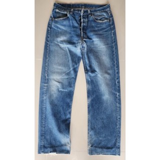 Levis ก้านดำ  501-0115  U.S.A Size W33 (I2695)