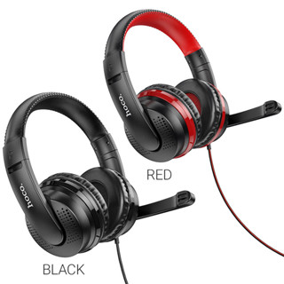 หูฟังครอบหูมีไมค์ฟังเพลงได้ Hoco Headphones “W103 Magic tour” gaming headset มาใหม่