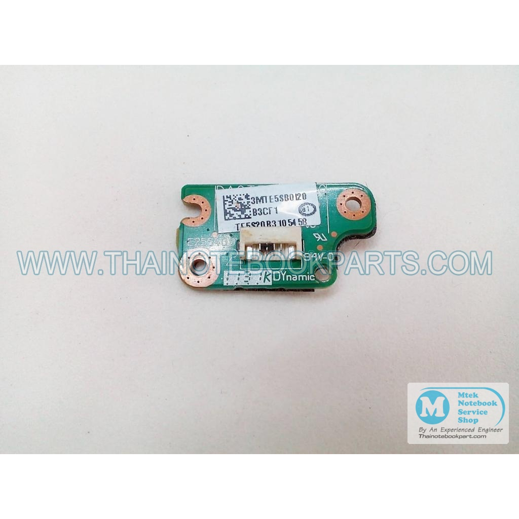 แผงวงจรสวิตช์โน้ตบุ๊ค Toshiba Satellite L740 - DA0TE5PI6B0 3MTE5SB0I20 Notebook Switch Board (สินค้า