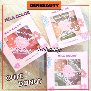 Mila Color Cute Donut Mila Color Cute Donut 4 Color Eyeshadow