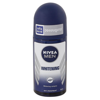 NIVEA MEN WHITENING ROLL-ON นีเวีย เมน ไวท์เทนนิ่ง โรลออน ปริมาณ 50 มล