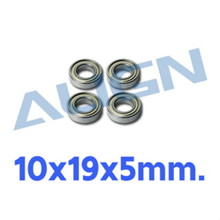 ลูกปืน 4ลูก ขนาด 10x19x5 Bearing (6800ZZ) HN7066 ใช้กับ กิ๊บเบลด 700 อะไหล่เฮลิคอปเตอร์ อะไหล่ฮอ Align Trex t-rex