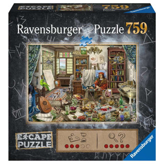 RAVENSBURGER: Escape Puzzle #10 – The Artiests Studio (759 Pieces) [Jigsaw Puzzle]