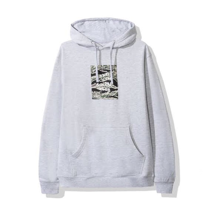 ใหม่พร้อมส่ง ของแท้ ฮู้ดดี้ Anti Social Social Club Tiger Camo Hoodie
