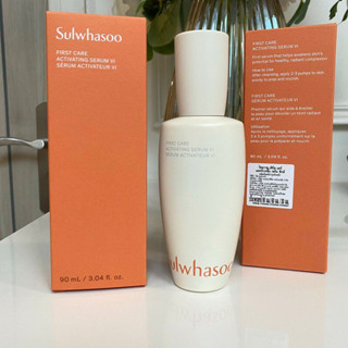 ใหม่ล่าสุด💁🏼‍♀️ ป้ายไทยค่ะ   Sulwhasoo  First Care Activating Serum VI 90ml.